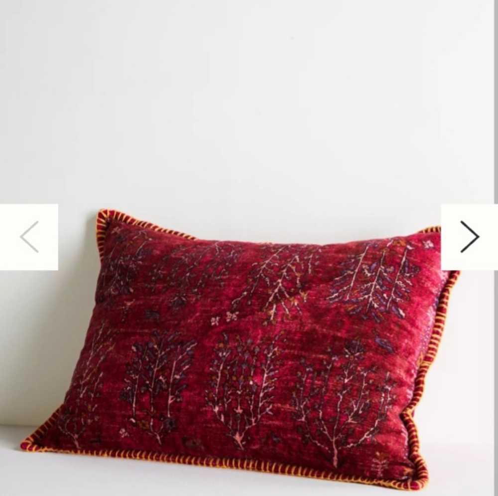 Anthropologie pillow